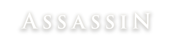 Innadril Essence Assassin poster with bold white text on a dark background.