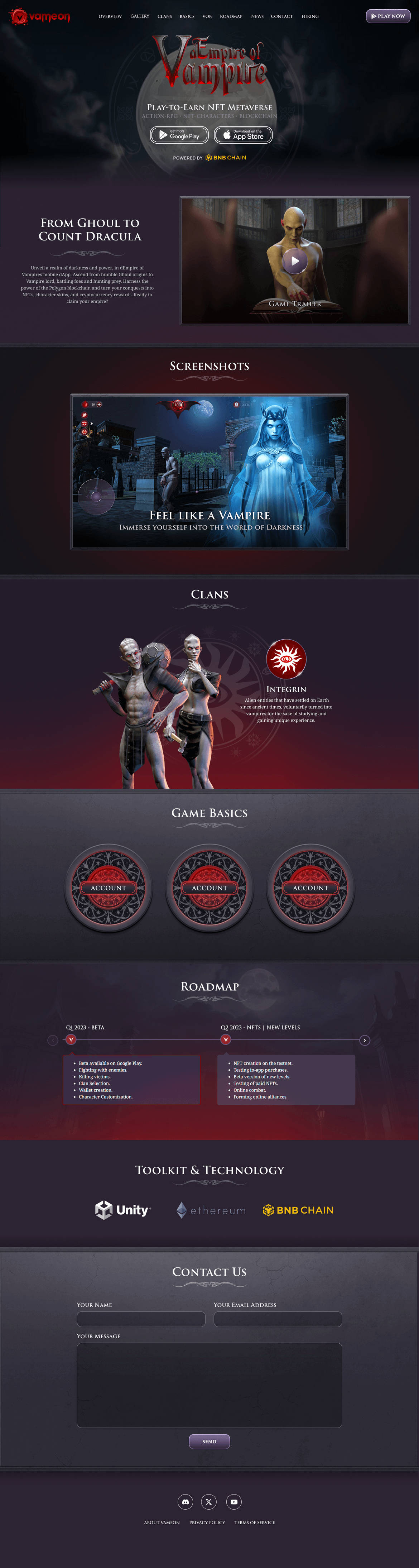 A group of people in costumes and masks, with a dark, themed background and gaming elements.