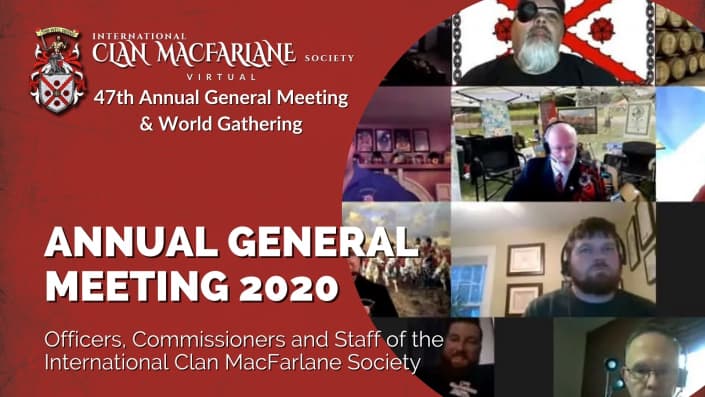 Annual General Meeting | Clan MacFarlane 47th Annual General Meeting & World Gathering photo of Annual General Meeting | Clan MacFarlane 47th Annual General Meeting & World Gathering
