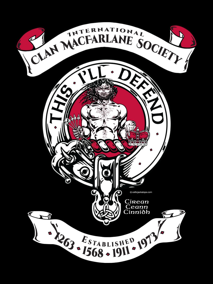 Clan MacFarlane 50th World Gathering & AGM Limited Edition Commemorative T-shirt - Image 3