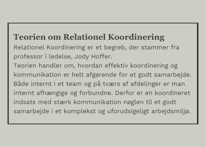 Relationel Koordinering