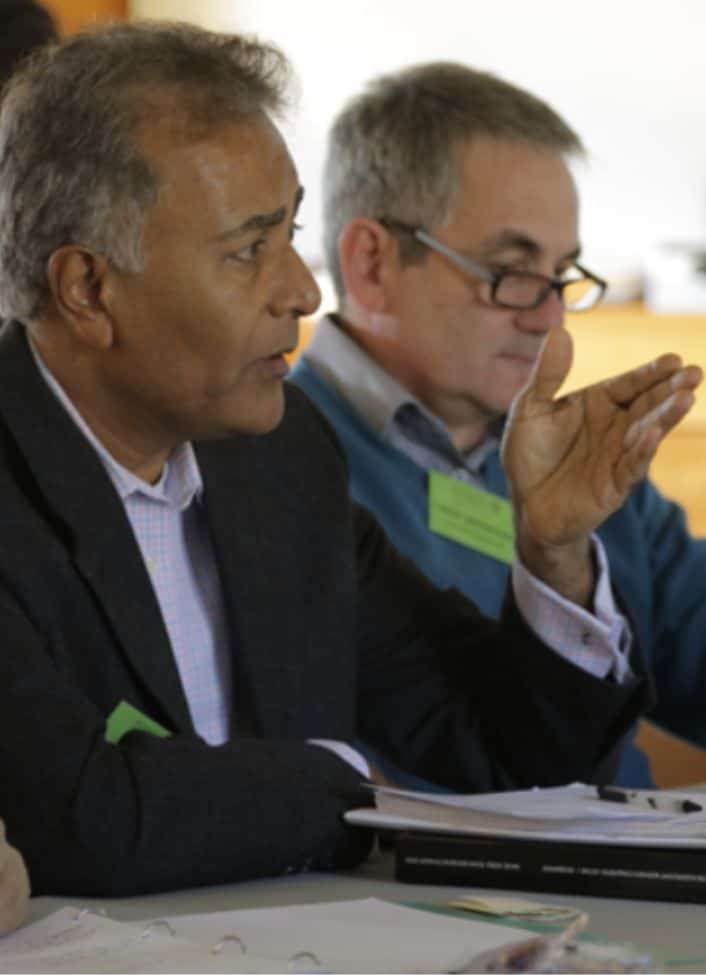 En af Mannaz konsulenter der afgiver et Masterclass kursus for topledere
