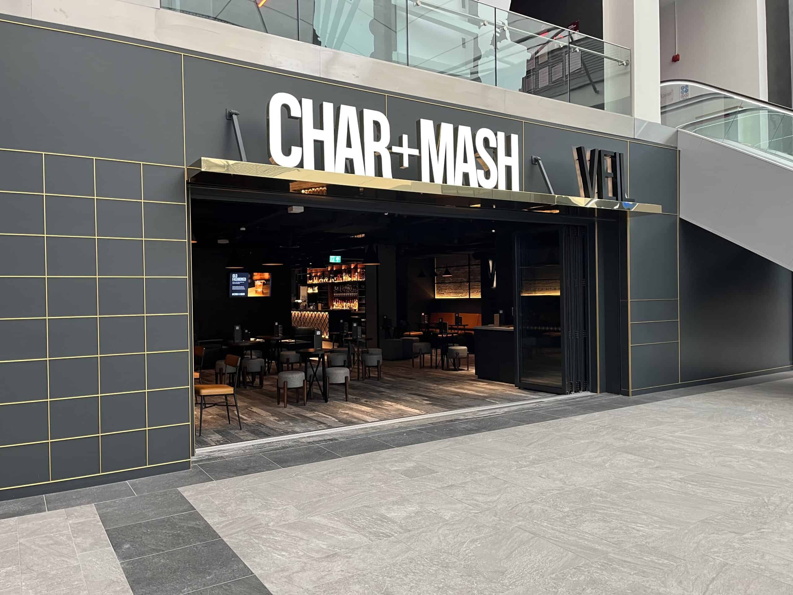Char + Mash marcon