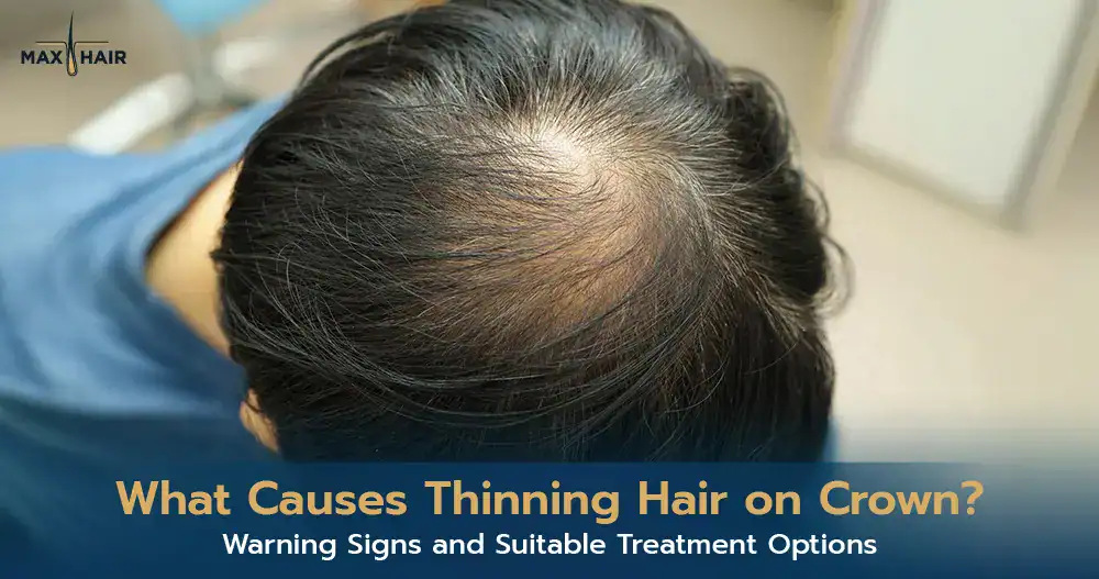 thinning hair on crown
