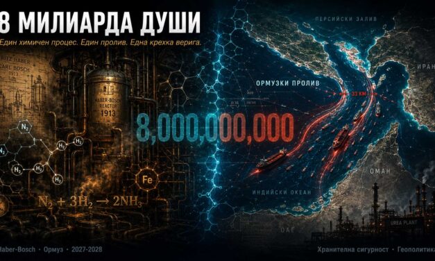 ХРАНИТЕЛНА КРИЗА 2027: РОЛЯТА НА ЕДИН ХИМИЧЕН ПРОЦЕС