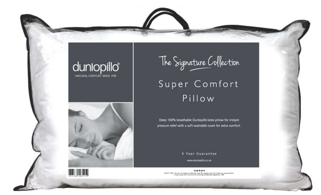 Dunlopillo Super Comfort Latex Pillows