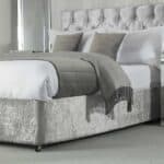 Crushed Velvet Base Wrap Silver