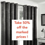 Blackout Curtains - Charcoal