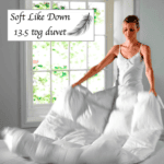 Soft Like Down 13.5 tog Duvet & Pair of Pillows
