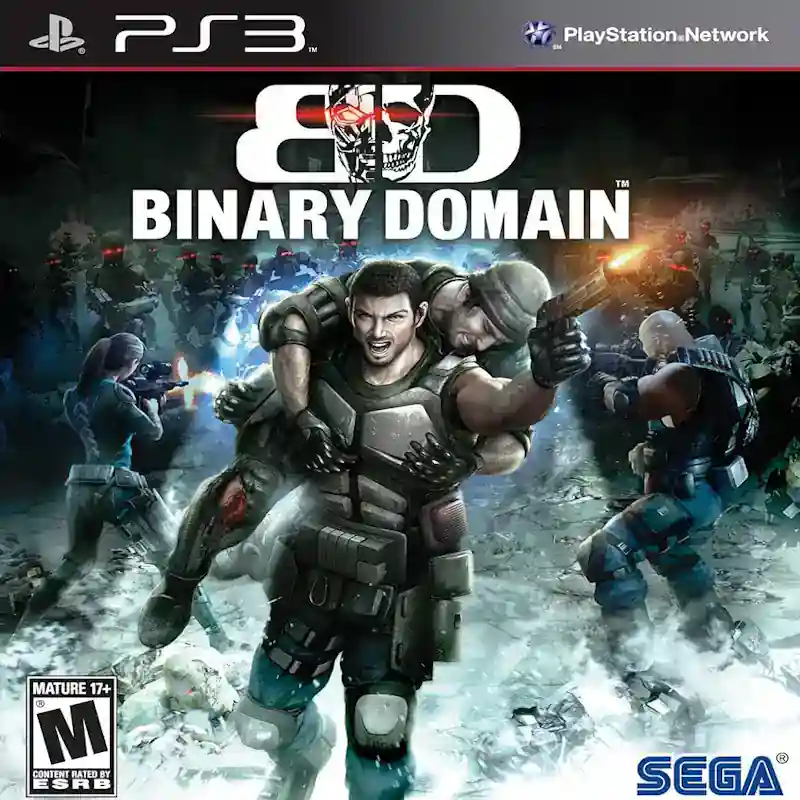 Portada oficial Binary Domain PS3 – Acción y ciencia ficción Portada oficial Binary Domain PS3 – Acción y ciencia ficción