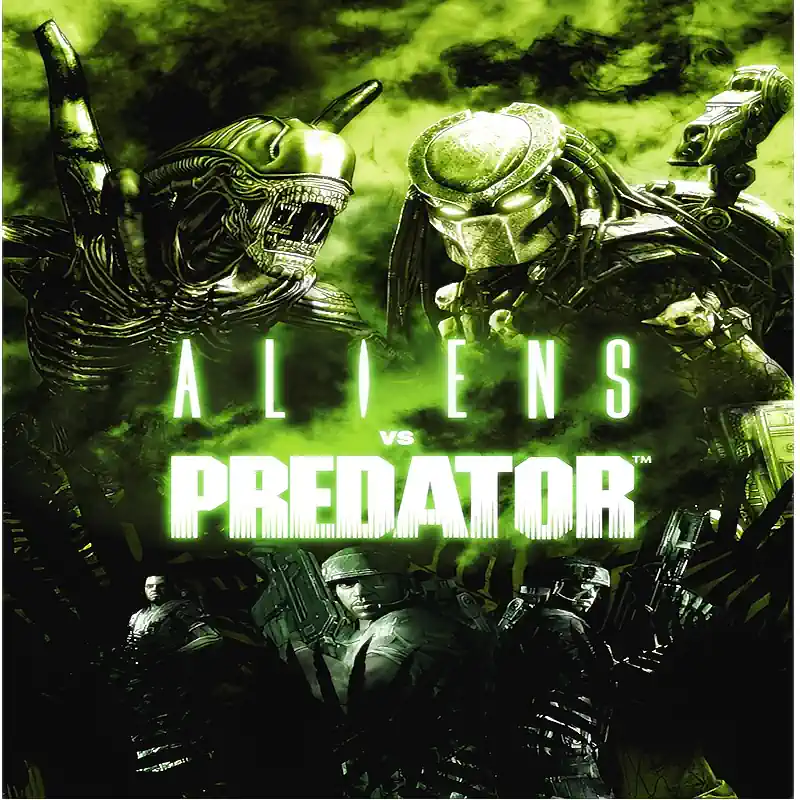 aliens-vs-predator-ps3-portada-oficial Portada oficial del juego Aliens vs Predator PS3 mostrando al Alien y al Depredador listos para la batalla, ideal para fans de acción y terror