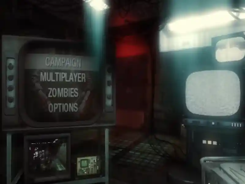 call-of-duty-black-ops-ps3-menu Pantalla de inicio y menú principal del Call of Duty Black Ops PS3 con opciones de campaña, multijugador y zombies