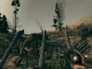 Imagen de gameplay mostrando acción del juego Call of Juarez Bound in Blood en PS3