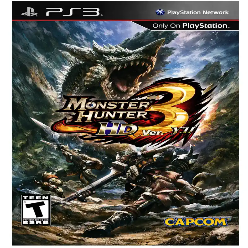 Monster Hunter 3rd HD PS3 juego original de acción RPG para PlayStation 3