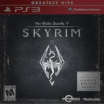 PS3 The Elder Scrolls V Skyrim portada original del videojuego RPG
