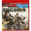 ortada oficial del juego Socom 4 PS3 original, edición física para PlayStation 3 con arte de combate táctico