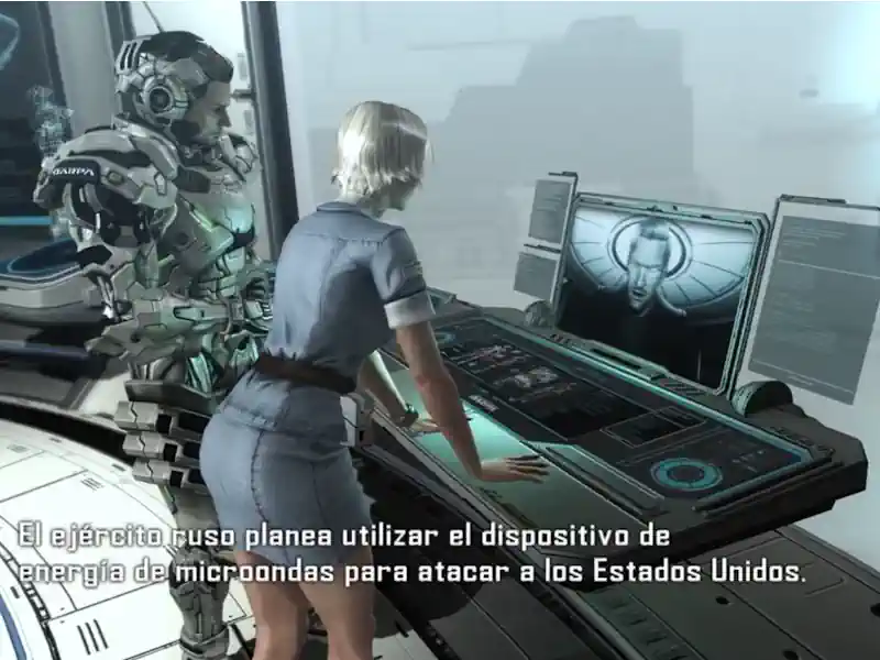 vanquish-ps3-sam-gideon-traje-ars Sam Gideon, protagonista de Vanquish PS3, equipado con el traje de combate ARS de alta tecnología