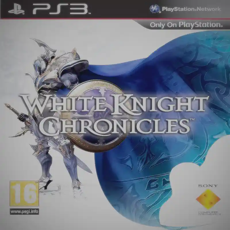 Portada original de White Knight Chronicles en excelente estado para colección