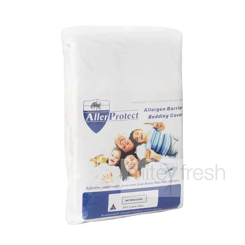 AllerProtect Dust Mite Mattress Protector product packaging