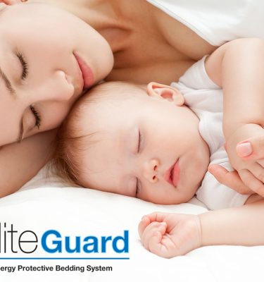 MiteGuard Dust Mite Bedding Range with mattress, doona and pillow covers on bed