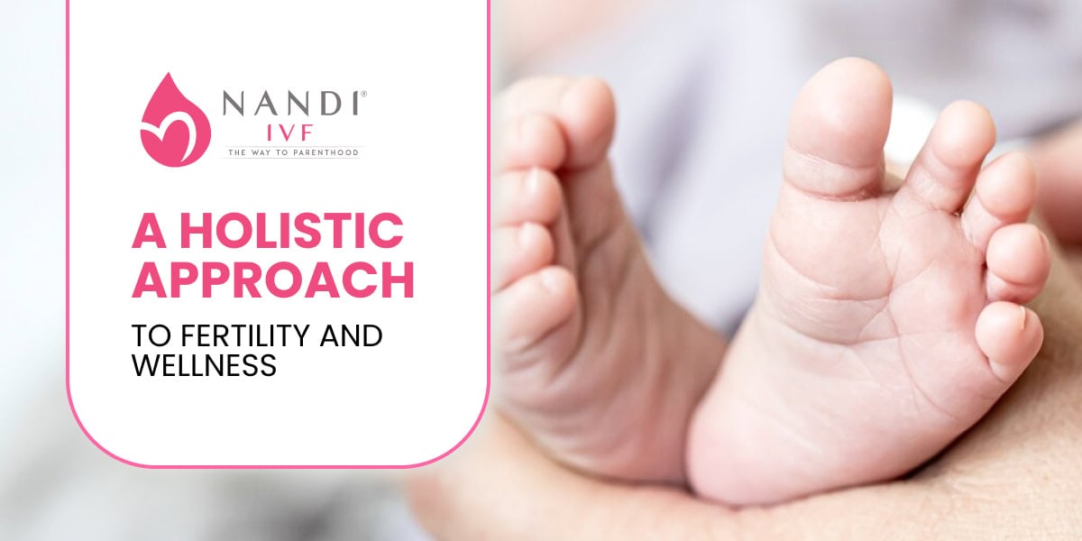 Close-up of a baby's hand, symbolizing fertility and new life at Nandi IVF.