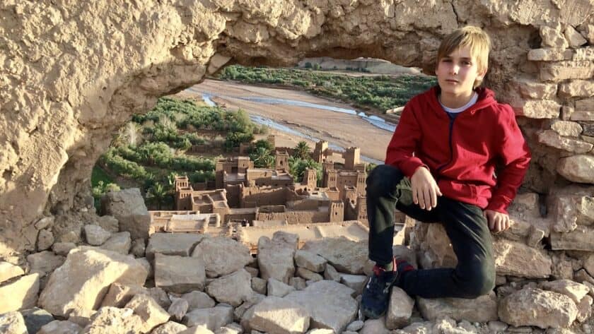 Aït Ben Haddou bezoeken in Marokko - Boy