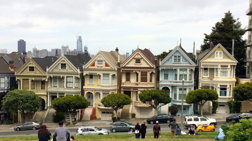 San Francisco Painted Ladies Alamo Square