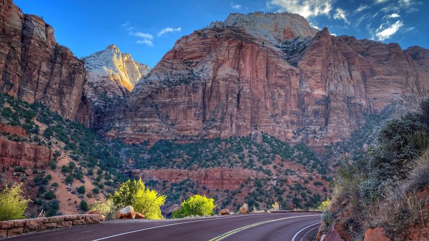 Zion Canyon Scenic Drive, Utah, Amerika