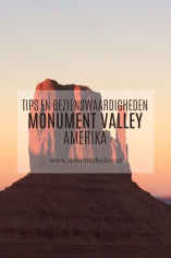 Monument Valley in Arizona, Amerika. Tips en bezienswaardigheden