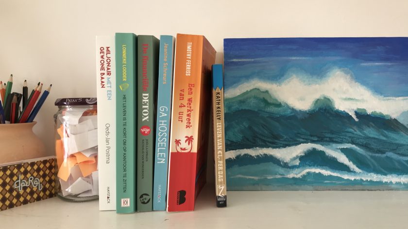 Boeken over geld, anders leven en tips over besparen.