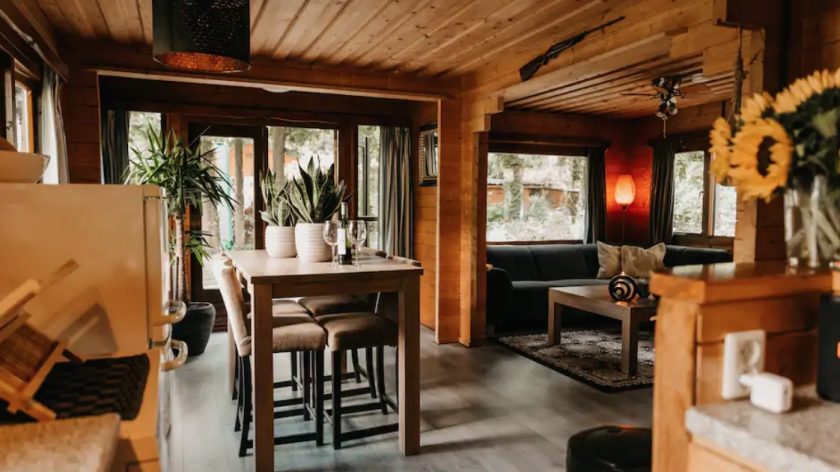 Cozy and romantic forest house Putten