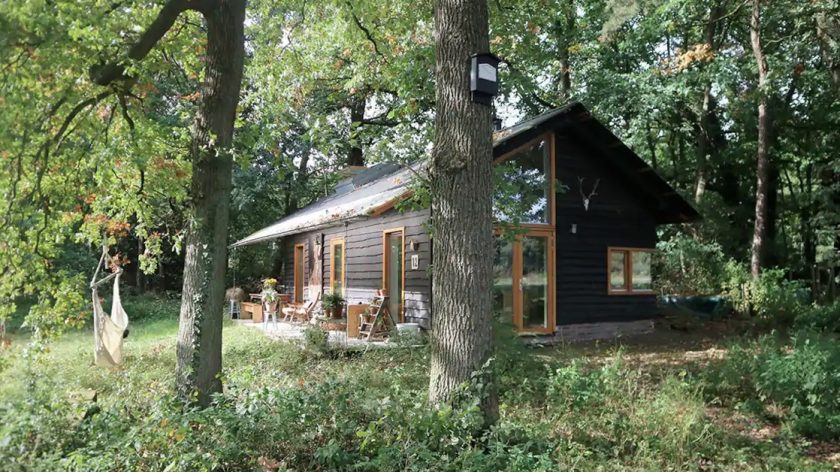 Airbnb boshuisjes op de Veluwe: Houten droomhuis voor twee Arnhem