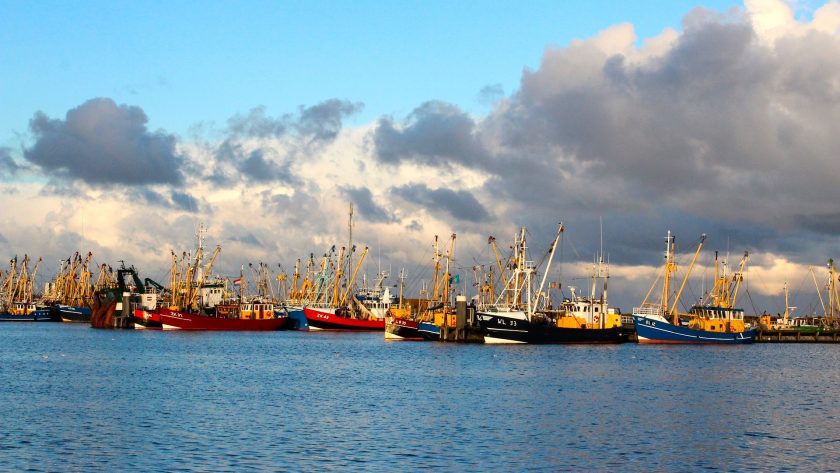 bezienswaardigheden in Groningen provincie - de haven van Lauwersoog
