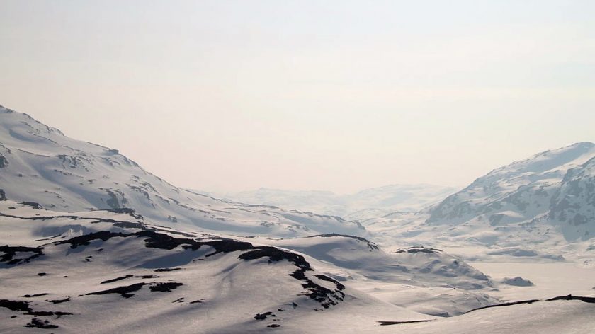Hardangervidda, Noorwegen. 