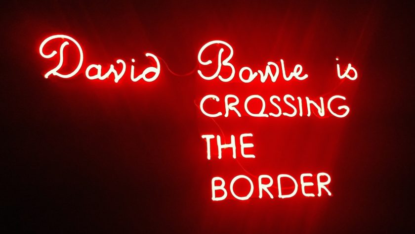 Groninger Museum tijdens de expositie David Bowie IS