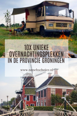 Unieke overnachtingsplekken provincie Groningen