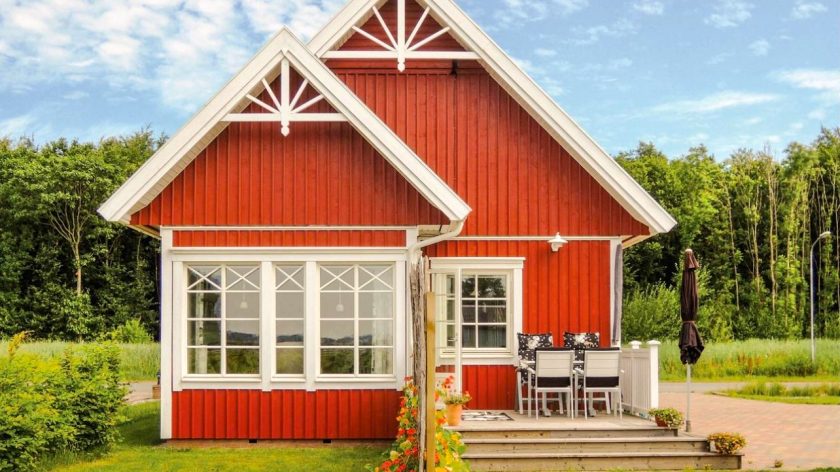 Werelds overnachten in Nederland in een Zweedse woning, Finsterwolde 