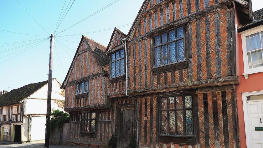 De Vere House, Lavenham, film locatie Harry Potter