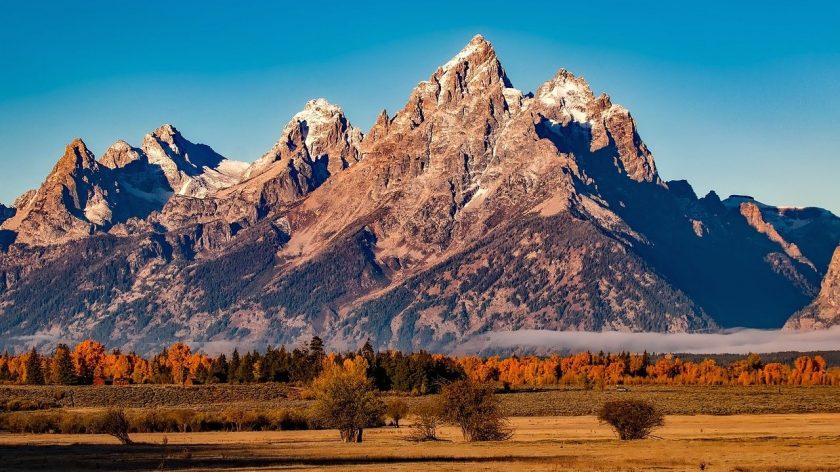 mooiste natioale parken in Amerika, grand-teton-national-park, Wyoming, Amerika