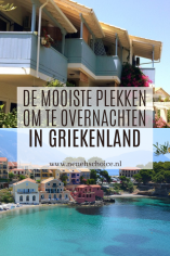 De mooiste plekken om te overnachten in Griekenland