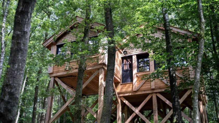 Les Cabanes des Dolimarts Bohan Belgische Ardennen chalet
