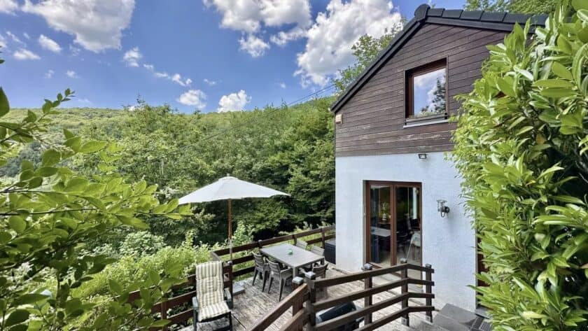Natuurhuisje in Aywaille, Belgische Ardennen, le-quarante-et-un, buitenkant zomer
