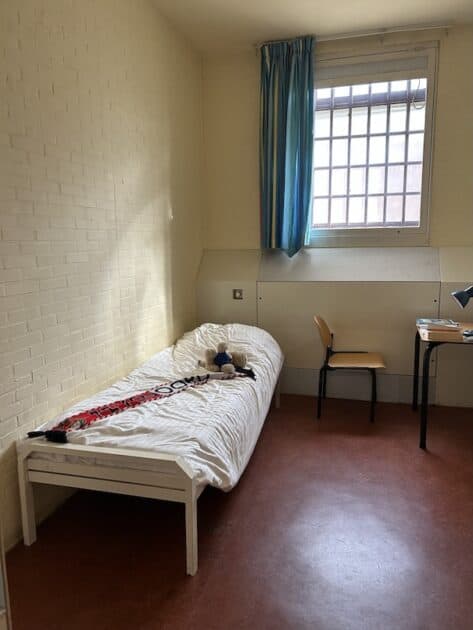 Nationaal gevangenismuseum Veenhuizen cellencomplex Rode Pannen cel bed