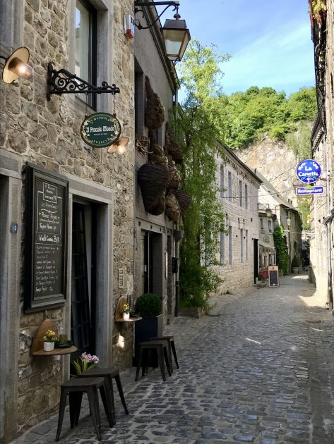 Durbuy straatjes, Ardennen, België