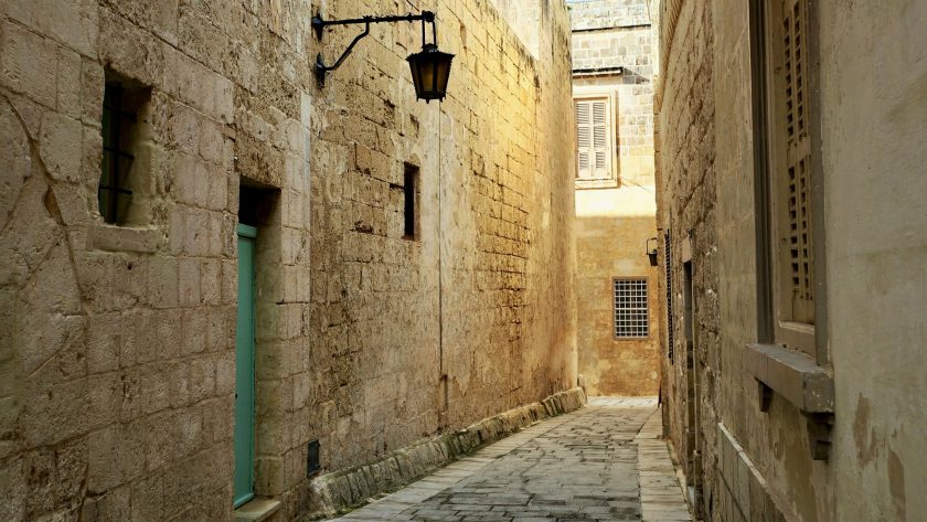 Mdina, Malta, steegje