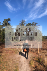 Wandelen Buiten in de Kuil Lage Vuursche