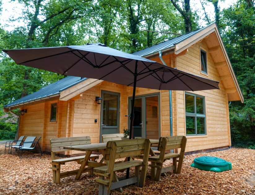 Natuurhuisjes in Drenthe - Jesse's Log Cabin in Norg