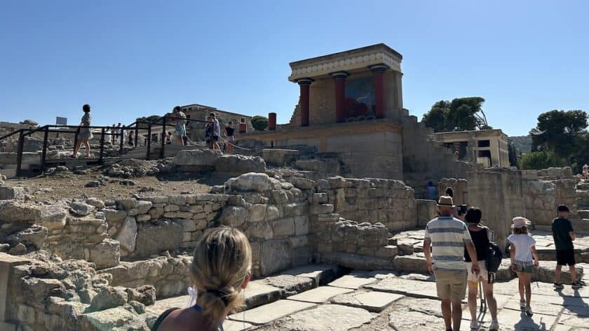 Knossos Kreta Griekenland