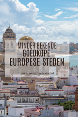 Minder bekende en goedkope Europese steden