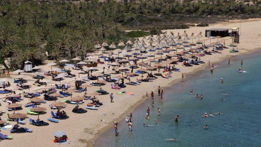 Mooiste plekken op Kreta: Bounty-strand Vai